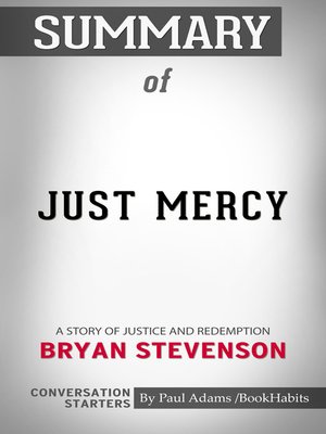 cover image of Summary of Just Mercy